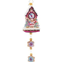 Christopher Radko Cr, Cookie O' Clock, 1021539, Radko^ Blown Glass