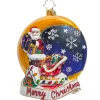 Christopher Radko Cr, Crescent Moon Christmas, 1021112, ^ Santas