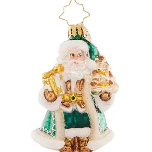 Christopher Radko Cr, Emerald City Santa Gem, 1021422, Radko, Gem^ Christopher Radko