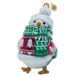 Christopher Radko Cr, Festive Feathers, 1021085, Radko^ Stocking / Skirt