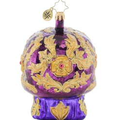 Christopher Radko Cr, Festive Filigree Calavera, 1021667, Radko^ Halloween/Witches