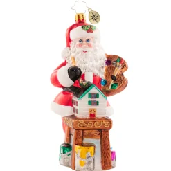 Christopher Radko Cr, Finishing Touches On Christmas!, 1020696, ^ Santas