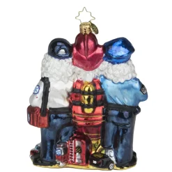 Christopher Radko Cr, First Responders, 1020047, ^ Santas