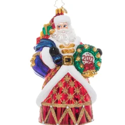 Christopher Radko Cr, Gifts Galore Santa, 1021116, ^ Santas