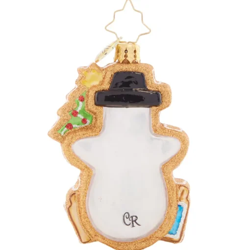 Christopher Radko Cr, Gingerbread Snowman Gem, 1021413, Radko. Gem^ Christopher Radko