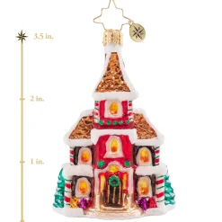 Christopher Radko Cr, Grandeur In Ginger Gem, 1020562, ^ Blown Glass