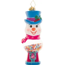 Christopher Radko Cr, Gumball Grins, 1021455, Radko^ Stocking / Skirt