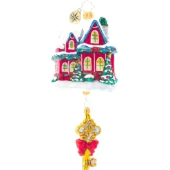 Christopher Radko Cr, Holiday Housewarming, 1021516, Radko^ Stocking / Skirt