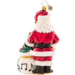 Christopher Radko Cr, Holiday Serenade, 1020837, ^ Santas