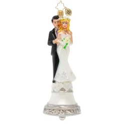 Christopher Radko Cr, I Do! Wedding, 1020429, ^ Stocking / Skirt