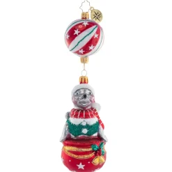 Christopher Radko Cr, It's A Seal-Abration, 1021377, Radko^ Blown Glass