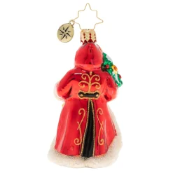Christopher Radko Cr, Jingle For All To Hear Gem, 1020246, ^ Santas