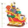 Christopher Radko Cr, Joyful Journey Sleigh, 1020584, ^ Blown Glass