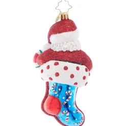 Christopher Radko Cr, Love Is The Best Medicine, 1021618, Pediatric Cancer Awareness., Radko^ Stocking / Skirt