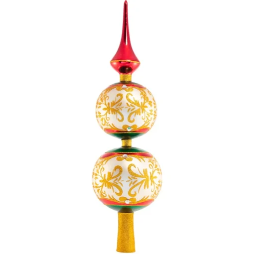 New Cr, Luxury Abounds Finial, 1020867, Christmas In The City Village