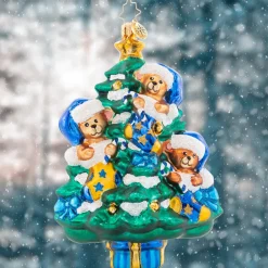 Christopher Radko Cr, Merry Christmas Baby! Blue, 1021589, Radko^ Christopher Radko