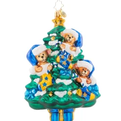 Christopher Radko Cr, Merry Christmas Baby! Blue, 1021589, Radko^ Christopher Radko