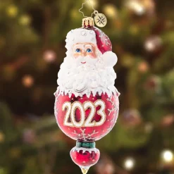 Christopher Radko Cr, New Year Elegance, 1021661, Radko^ Blown Glass