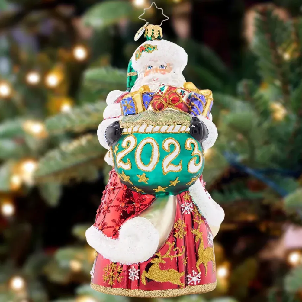 Christopher Radko Cr, New Year Nice List, 1021631, Radko^ Santas