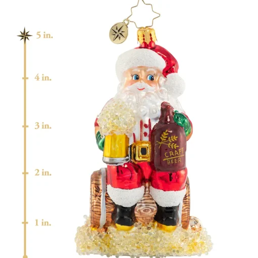 Christopher Radko Cr, Oktoberfest Cheers!, 1020626, ^ Glass