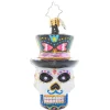 Christopher Radko Cr, One Dapper Calavera Gem, 1021050, ^ Halloween General
