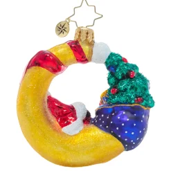 Christopher Radko Cr, Over The Moon For Christmas Gem, 1020970, Radko^ Santas