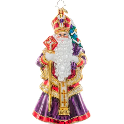 Christopher Radko Cr, Patron Saint Of Christmas, 1021069, Radko^ Christopher Radko