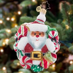 Department 56 Cr, Peppermint Dreams Santa, 1021503, Radko^ Santas