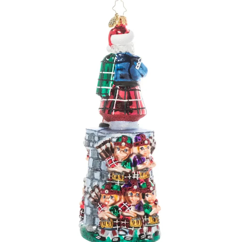 Christopher Radko Cr, Piper Posse, 1021254, Radko^ Blown Glass