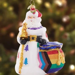 Christopher Radko Cr, Pride Of Christmas, 1021595, Radko^ Blown Glass