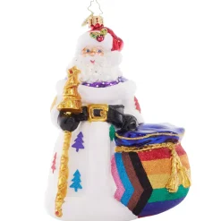 Christopher Radko Cr, Pride Of Christmas, 1021595, Radko^ Blown Glass
