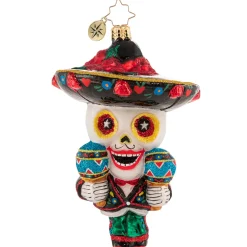 Christopher Radko Cr, Ready To Salsa!, 1020627, ^ Blown Glass
