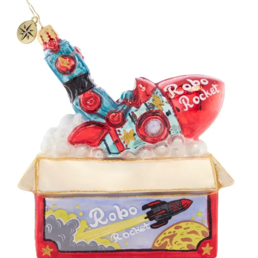 Christopher Radko Cr, Robo Rocket Rides Again, 1021601, Radko^ Christopher Radko