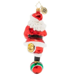 Christopher Radko Cr, Rolling Into The Holidays, 1020094, ^ Blown Glass