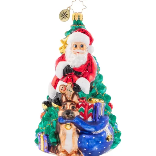 Christopher Radko Cr, Santa's Best Friend - 2023, 1021624, Radko^ Santas
