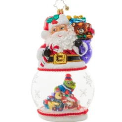 Fashion Cr, Santa's Magic Snow Globe, 1021013, Speciality