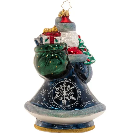 Christopher Radko Cr, Santa's Snowy Scene, 1021363, Radko^ Santas