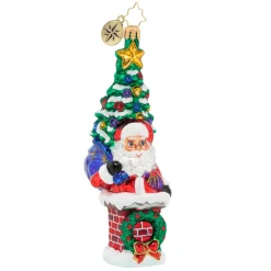 Christopher Radko Cr, Seasonal Squeeze, 1020174, ^ Santas
