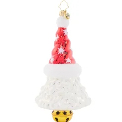Christopher Radko Cr, Sleigh Bell Santa, 1021362, Radko^ Santas