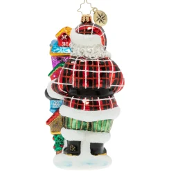Christopher Radko Cr, Songbird Santa, 1020082, ^ Santas