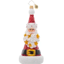 Christopher Radko Cr, Spangled Santa, 1021344, Radko^ Christopher Radko