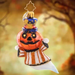 Christopher Radko Cr, Spooky Smiles Jack-O-Lantern, 1021594, Radko^ Halloween/Witches