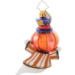 Christopher Radko Cr, Spooky Smiles Jack-O-Lantern, 1021594, Radko^ Halloween/Witches