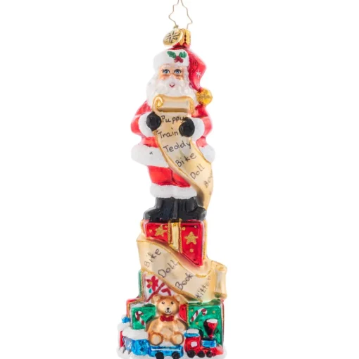 Christopher Radko Cr, Stacked Up Santa, 1021518, Radko^ Christopher Radko