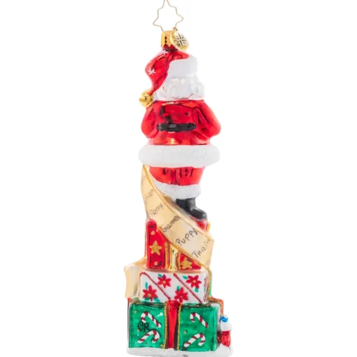 Christopher Radko Cr, Stacked Up Santa, 1021518, Radko^ Christopher Radko