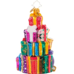 Christopher Radko Cr, Stacked Up Surprises, 1021303, Radko^ Glass