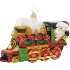 Christopher Radko Cr, Steaming Towards Christmas, 1021706, Radko^ Santas