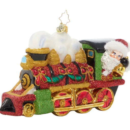 Christopher Radko Cr, Steaming Towards Christmas, 1021706, Radko^ Santas