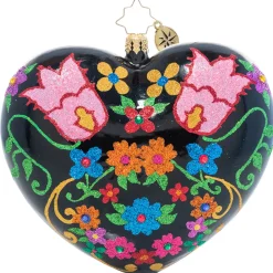 Christopher Radko Cr, Sugar Skull Sweethearts, 1021130, ^ Christopher Radko