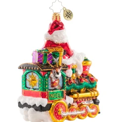 Christopher Radko Cr, The Fast Track To Christmas!, 1020698, ^ Glass